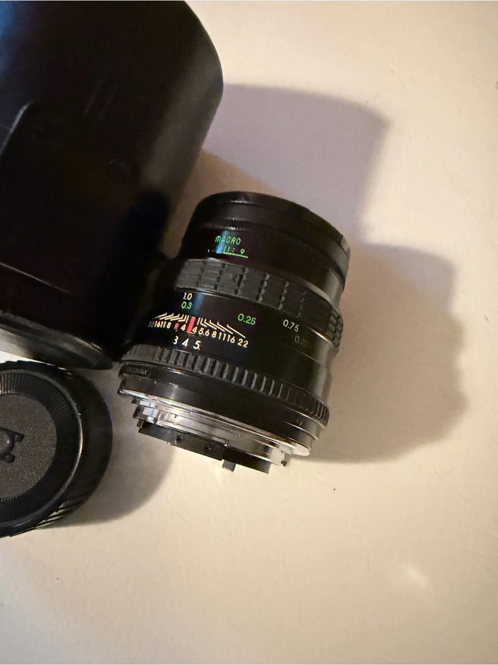 Canon Black Lens Adapter for Camera Integration
